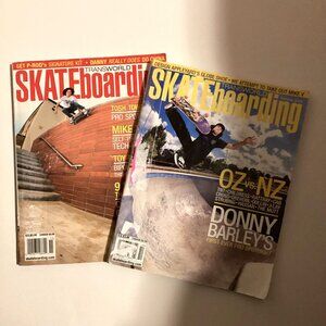 2 Transworld Skateboarding Magazine Collectable Magazines